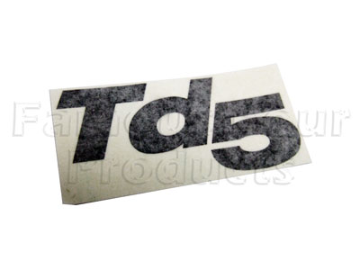 Badge - Td5 - Black