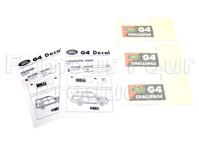 G4 Decal Set