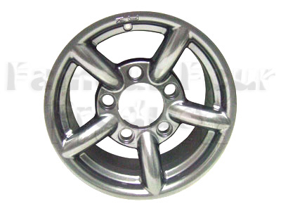 ZU Alloy Wheel 7 x 16 - Silver