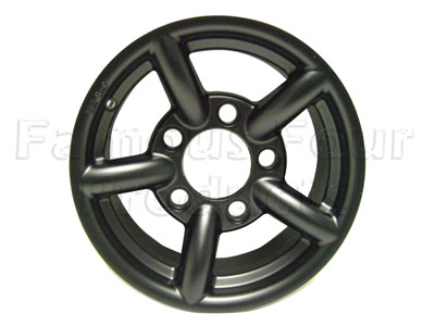 ZU Alloy Wheel 7 x 16 - Matt Black