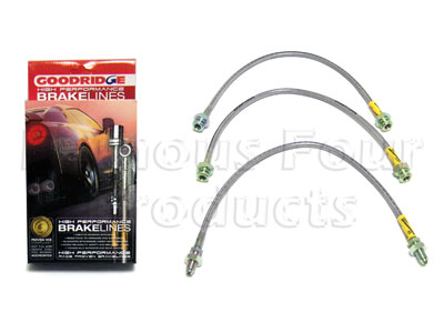 Braided Brake Flexi-Hose Kit
