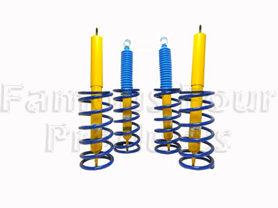 Enhanced Road Handling Kit - Lowered 1 Inch Ride Height