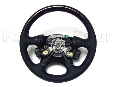 Steering Wheel - Wood Rimmed