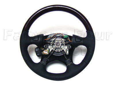 Steering Wheel - Wood Rimmed