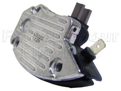 Regulator and Brush Box Assembly - Alternator