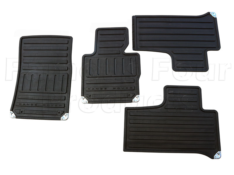 Rubber Footwell Mat Set