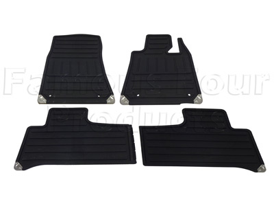 Rubber Footwell Mat Set