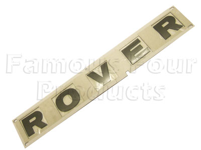 ROVER Lettering