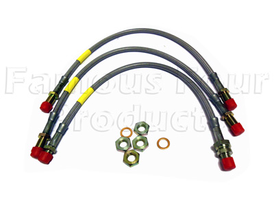 Braided Brake Hose Kit