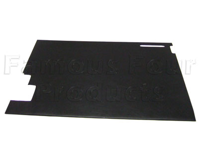 Rear End Door Trim Card - Interior - Black