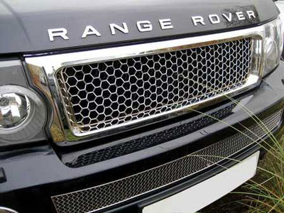 Front Grille Chrome Effect