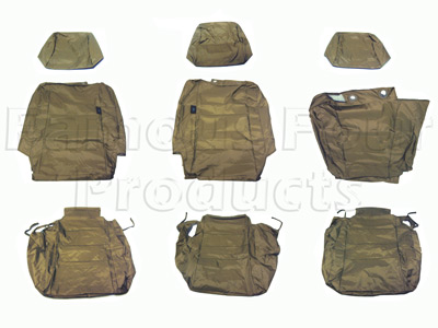2nd Row Waterproof Seat Covers