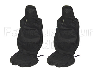 Tailored Waterproof Front Seat Covers - 2 Seats - Defender