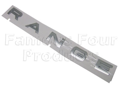 RANGE Lettering - Front