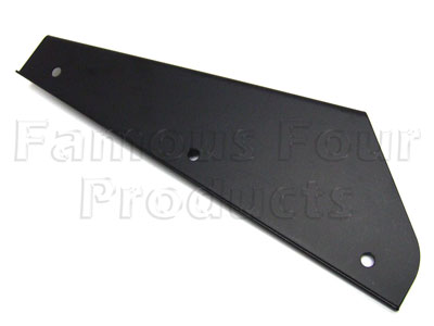 Bracket for Mudflap Rubber - Front