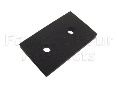 Rubber Pad - Rear Floor Supports