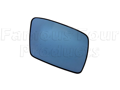 Mirror Glass - Blue - Convex
