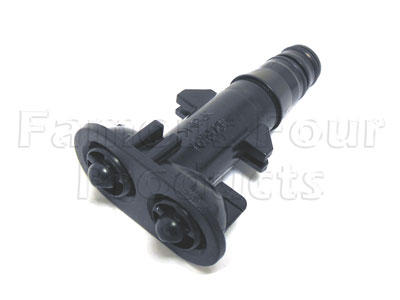 Headlamp Washer Jet (Twin Nozzle)
