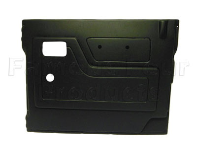 Front Door Trim Card - Interior - Black
