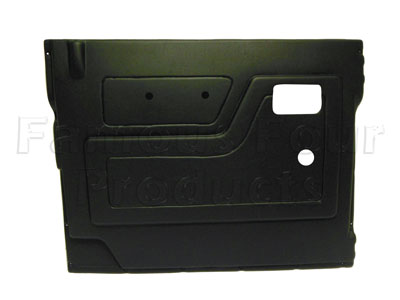 Front Door Trim Card - Interior - Black