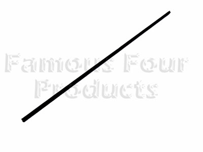 Rear Side Door Window Channel - Front Vertical