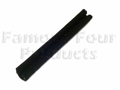 Rear Side Door Fixed Quarter Window Channel - Top Horizontal