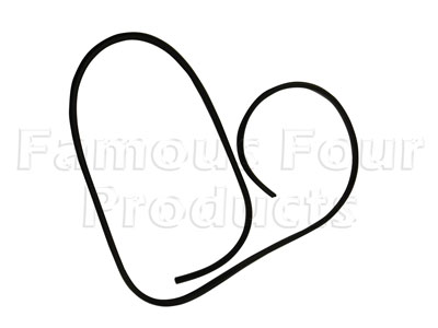 Filler Strip for Front Windscreen Rubber