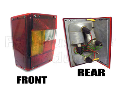 Rear Light Assembly Complete (fog lamp type)
