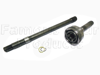 Half-Shaft and CV Joint