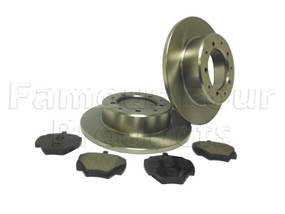 Brake Discs & Brake Pad Axle Set