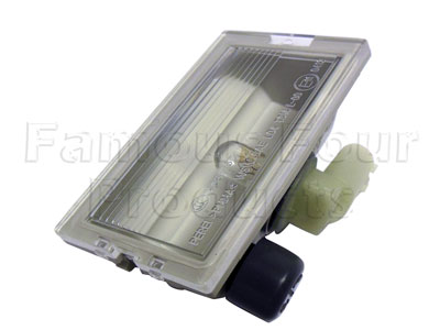 Lamp - Rear Number Plate
