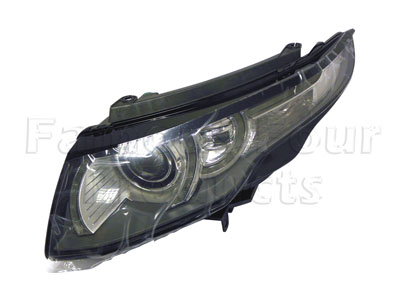 Headlamp with Indicator - Clear Glass
