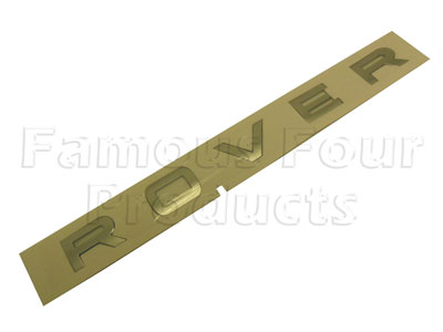 ROVER Lettering - Rear