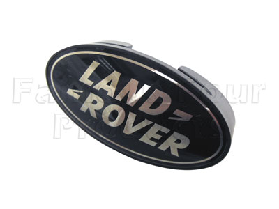 Oval Logo Clip-on Land Rover Grille Badge