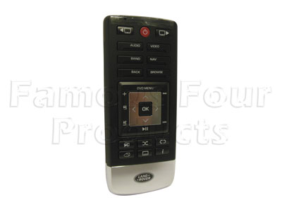 Remote Control Handset for In-Car Entertainment System