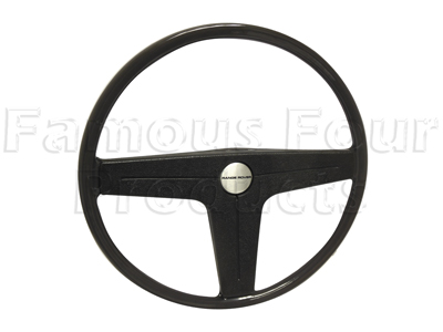 Steering Wheel - 3 Spoke - Grey