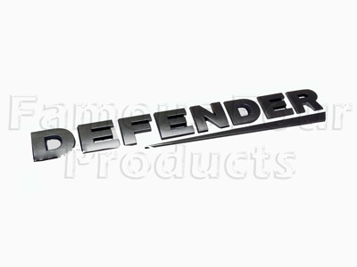 DEFENDER Rear Panel Decal
