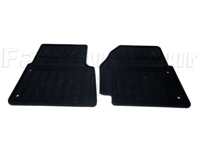 Front Footwell Rubber Floor Mats