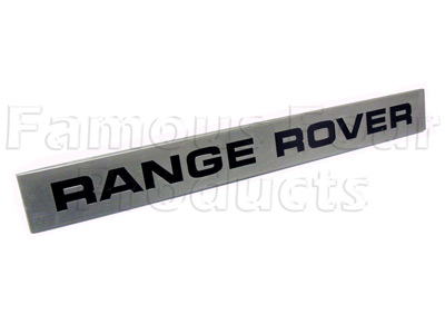 Scuttle Badge - RANGE ROVER