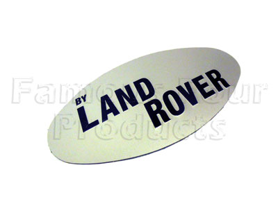 Tailgate Badge - by LAND ROVER