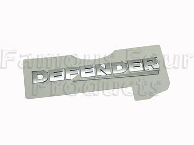 DEFENDER Rear Panel Decal