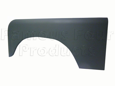 Front Outer Wing Panel - Aluminium