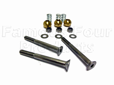 Safari Door Hinge Repair Kit - Stainless Steel