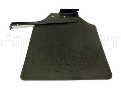 Mudflap Rubber & Bracket - Rear Right Hand