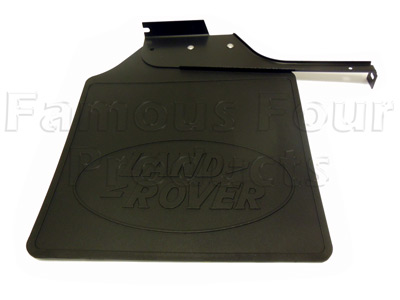 Mudflap Rubber & Bracket - Rear Left Hand