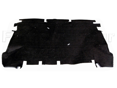 Rear Passenger Footwell Carpet - Soft Dash Models