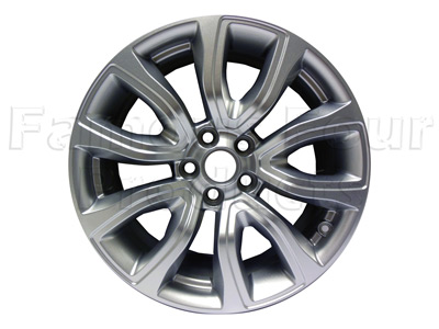 Alloy Wheel - Silver Sparkle