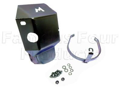 Axle Differential Guard - Zinc Plated