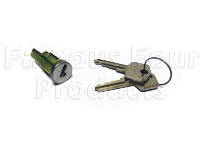 Barrel Lock and Key - Top Tailgate