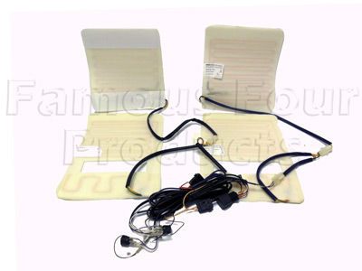 Heated Seat Kit - 2 Front Outer Bases and Backs